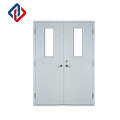 BS476 Customised size  Fire Rated Steel flush Door Steel Fire Proof Door For Commercial Use